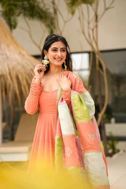 Charvi bright cosmos maxi set - Burnt Sienna, XXL