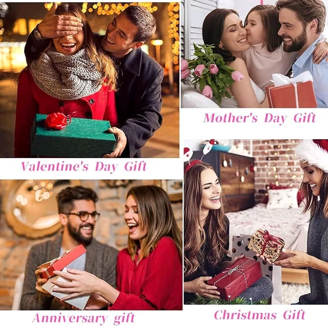 Forever Plastic Rose, Galaxy Glass Rose Flower and Butterfly with Led Light Great Gift Ideas for Valentine's Day, Mother's Day, Birthday, Anniversary, Engagement