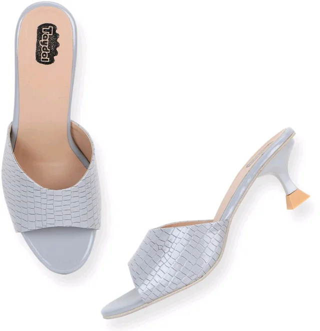 Women Heels Sandal (Black, 3) - Casper, 4