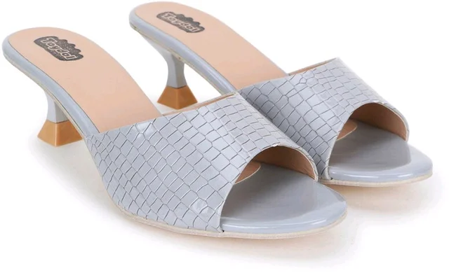 Women Heels Sandal (Black, 3) - Casper, 4