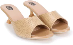 Women Heels Sandal (Black, 3) - Cashmere, 5
