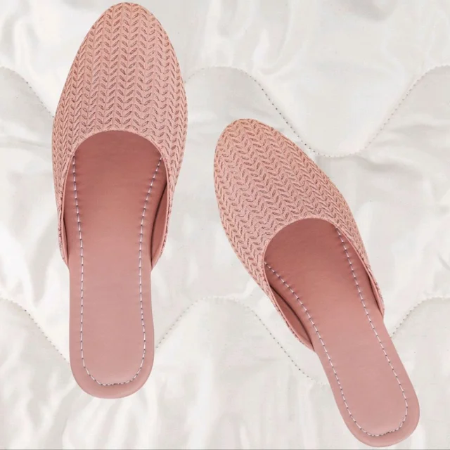 Muzem Women Flats Sandal (Pink, 5) - Oriental Pink, 6