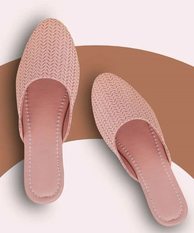 Muzem Women Flats Sandal (Pink, 5) - Oriental Pink, 7