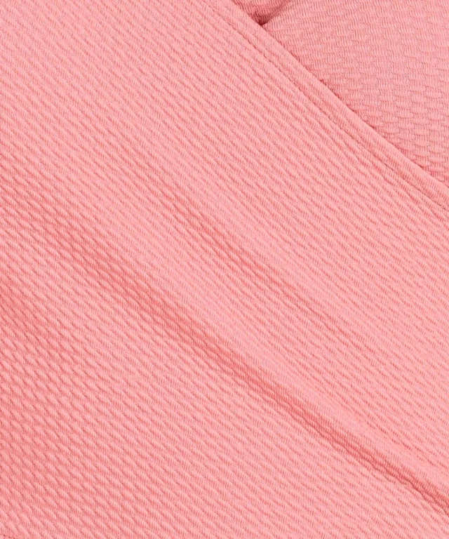 Casual Regular Sleeves Solid Women Black Top - Rose pink, S