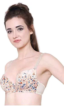 Women Everyday Lightly Padded Bra (Red)
- Beige, 32B