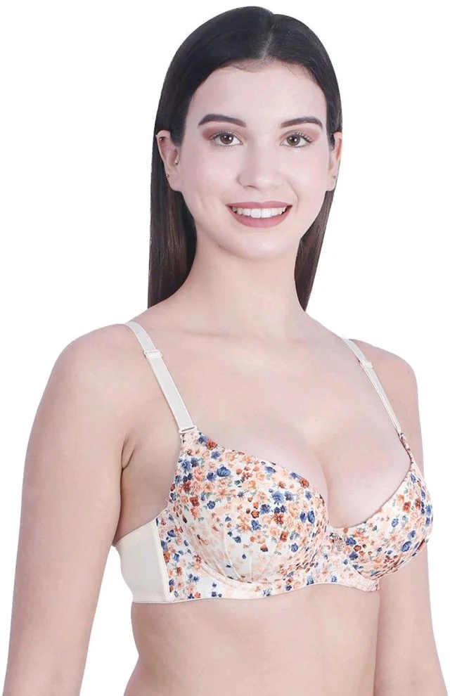 Women Everyday Lightly Padded Bra (Red)
- Beige, 34B