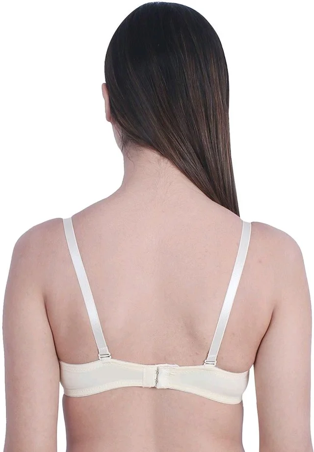 Women Everyday Lightly Padded Bra (Red)
- Beige, 38B