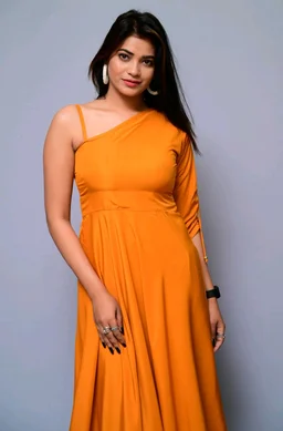 Women Fit and Flare Maroon Dress
- Rust, XS