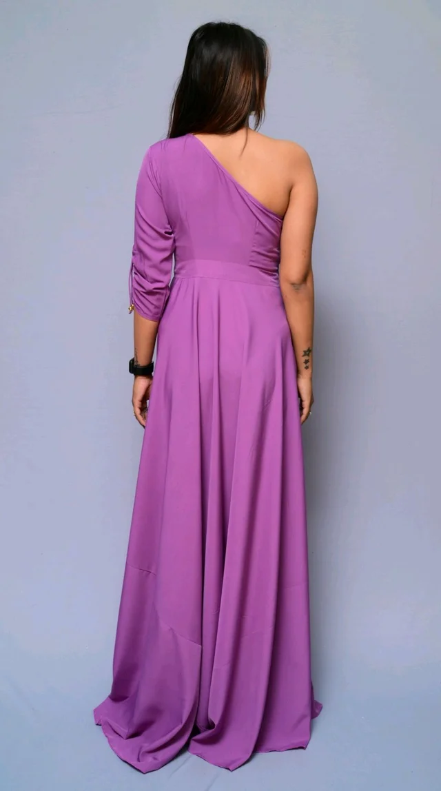 Women Fit and Flare Maroon Dress
- Lavender, XXL