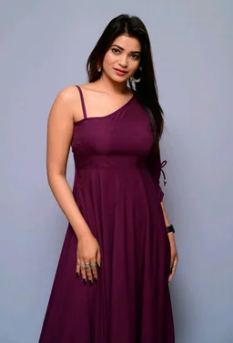Women Fit and Flare Maroon Dress
- Wine, 3XL