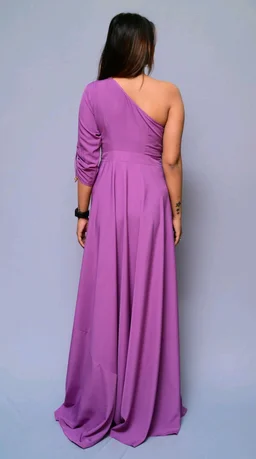 Women Fit and Flare Maroon Dress
- Lavender, 3XL