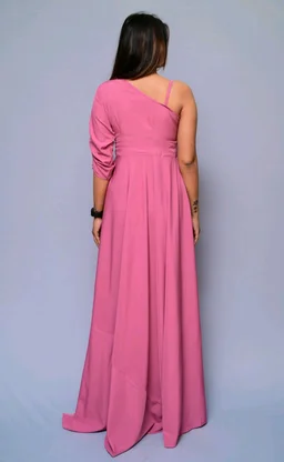 Women Fit and Flare Maroon Dress
- Pink, 4XL