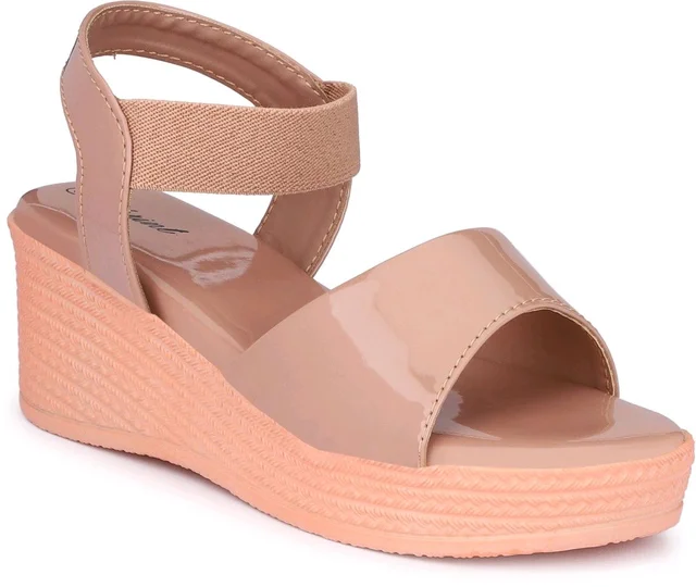 Women Wedges Sandal (Black, 6)
- Rose Fog, 7