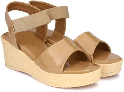 Women Wedges Sandal (Black, 6)
- Whiskey, 7
