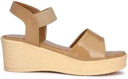 Women Wedges Sandal (Black, 6)
- Whiskey, 7
