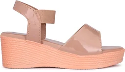 Women Wedges Sandal (Black, 6)
- Rose Fog, 8