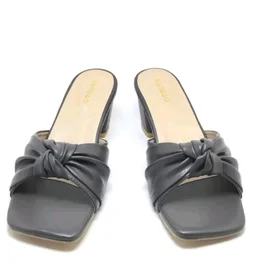 Block Heel Slipper For Women And Girl - Dorado, 5