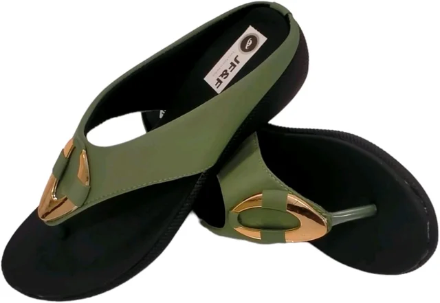 Women's Fashion Sandal Faux Leather, Comfortable & Stylish Wedges Ideal for Casual & Formal Occasions (Green, 5) - Verdigris, 6