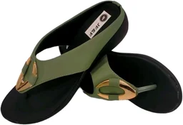 Women's Fashion Sandal Faux Leather, Comfortable & Stylish Wedges Ideal for Casual & Formal Occasions (Green, 5) - Verdigris, 9