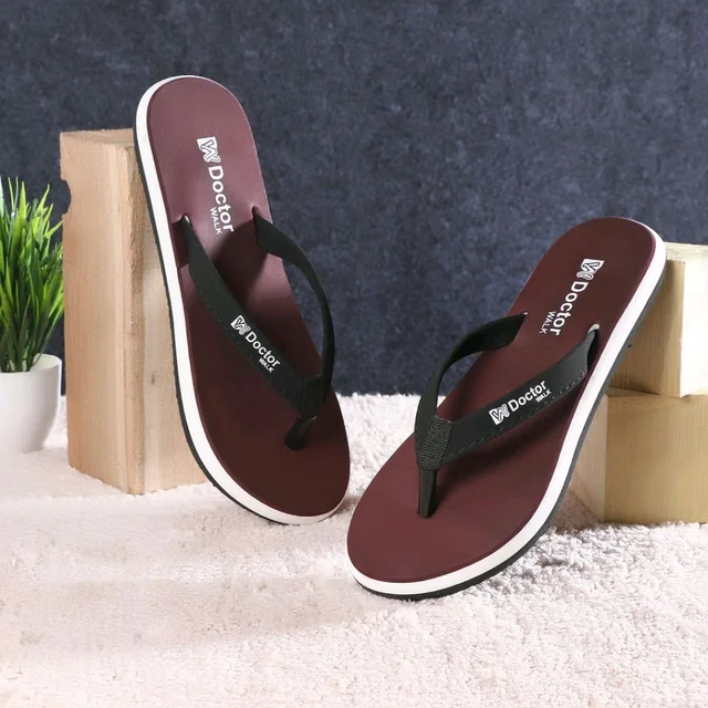 Lightweight Antiskid|Ortho|Heels Slippers for Women Flip Flop for Girls Women Slippers
(Maroon, 4)
- Ferra, 6