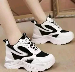 White Trending Sneakers for Girls/Ladies Sneakers For Women (White, 4) - White, 5
