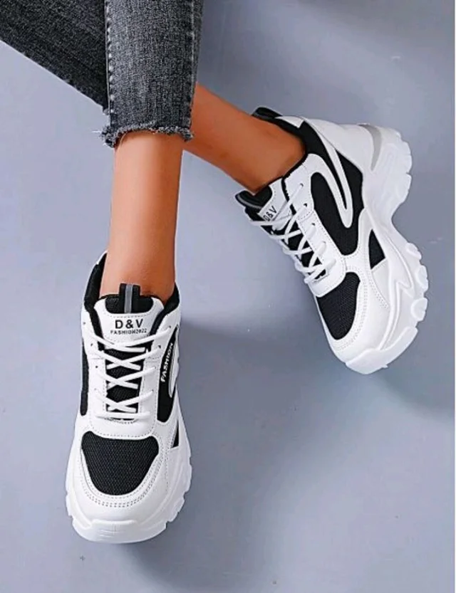 White Trending Sneakers for Girls/Ladies Sneakers For Women (White, 4) - White, 5