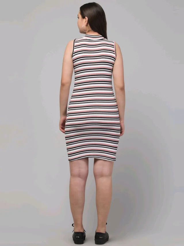 Women Bodycon Black, Red, White Dress
- Red Lining, XL