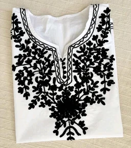 Pinkberry Short Kurta for Women – Chikankari Embroidered Ladies Kurti, Stylish Girls Top, Half Kurtas, Tunic Design Woman Kurtis White
- White, XL
