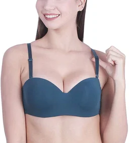 Women T-Shirt Lightly Padded Bra (Red)
- Green, 30A