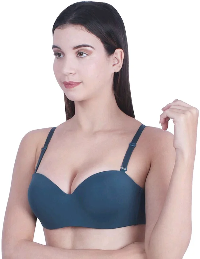 Women T-Shirt Lightly Padded Bra (Red)
- Green, 34A