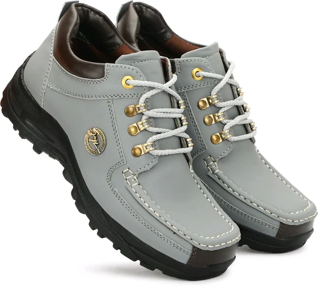 Outdoor Climber Stylish Lace Up
Outdoors For Men (Grey, 6) - Gray, IND-7