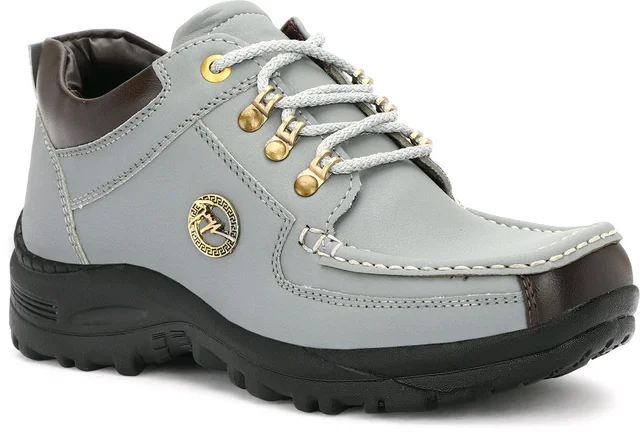 Outdoor Climber Stylish Lace Up
Outdoors For Men (Grey, 6) - Gray, IND-10