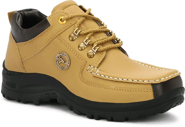 Outdoor Climber Stylish Lace Up
Outdoors For Men (Grey, 6) - Beige, IND-7