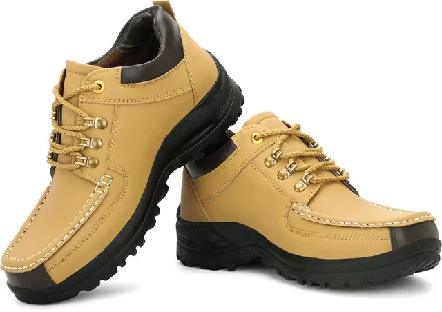 Outdoor Climber Stylish Lace Up
Outdoors For Men (Grey, 6) - Beige, IND-9