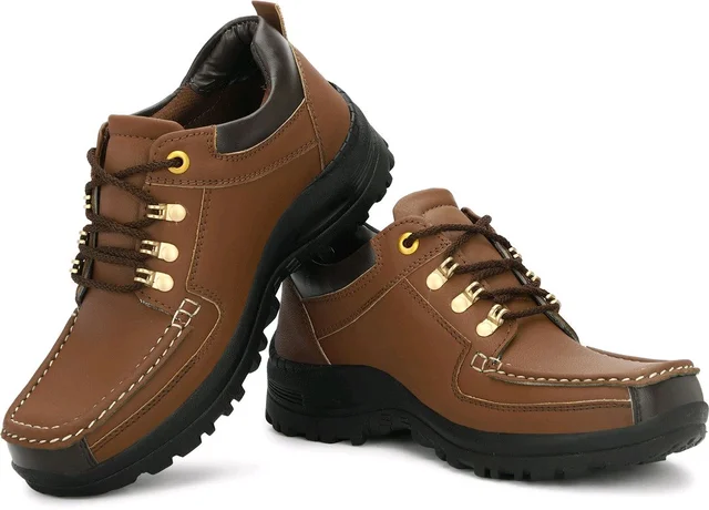 Outdoor Climber Stylish Lace Up
Outdoors For Men (Grey, 6) - Tan, IND-6