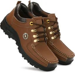 Outdoor Climber Stylish Lace Up
Outdoors For Men (Grey, 6) - Tan, IND-8