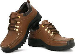 Outdoor Climber Stylish Lace Up
Outdoors For Men (Grey, 6) - Tan, IND-10