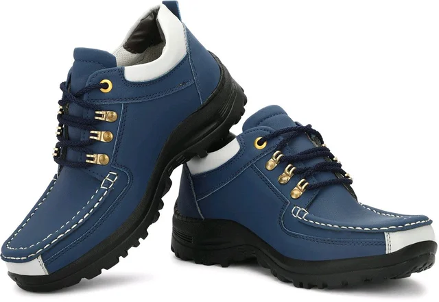 Outdoor Climber Stylish Lace Up
Outdoors For Men (Grey, 6) - Blue, IND-10