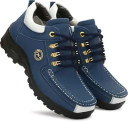 Outdoor Climber Stylish Lace Up
Outdoors For Men (Grey, 6) - Blue, IND-10