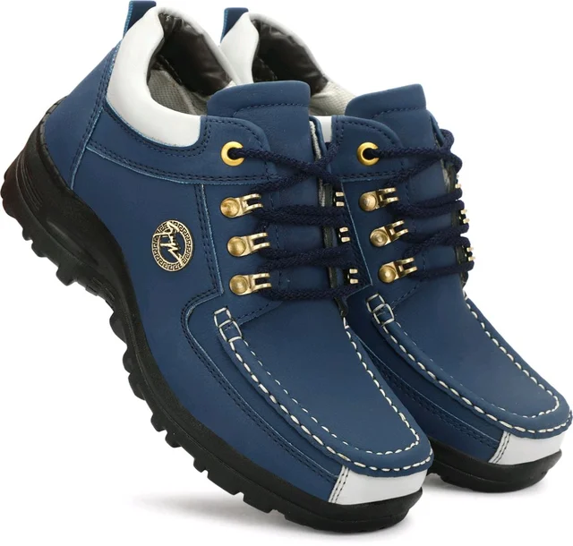 Outdoor Climber Stylish Lace Up
Outdoors For Men (Grey, 6) - Blue, IND-10