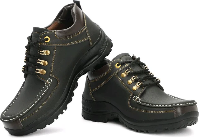 Outdoor Climber Stylish Lace Up
Outdoors For Men (Grey, 6) - Black, IND-10