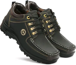 Outdoor Climber Stylish Lace Up
Outdoors For Men (Grey, 6) - Black, IND-10