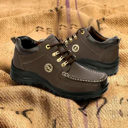 Outdoor Climber Stylish Lace Up
Outdoors For Men (Grey, 6) - Brown, IND-9