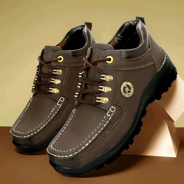 Outdoor Climber Stylish Lace Up
Outdoors For Men (Grey, 6) - Brown, IND-10