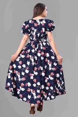 Women A-line Multicolor Maxi/Full Length Dress
- Mirage, 4XL