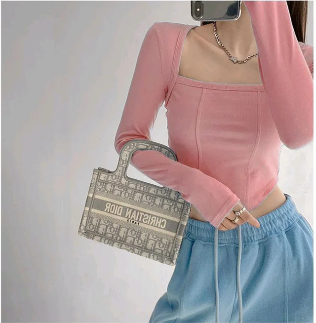 Casual Regular Sleeves Solid Women Pink Top - pink, XXL
