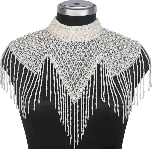Net Poncho - White, S