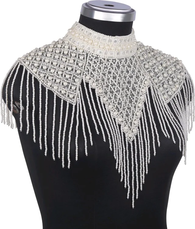 Net Poncho - White, XL