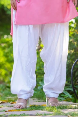 Viscose Rayon Kurti Patiala Dupatta Set - pink, XXXL