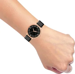 Analog Watch - For Girls Wrist Watch - Free size, Black